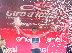 Il Giro d'Italia a Cassano Magnago, la corsa