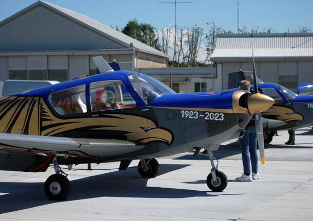 In volo con l’Aeronautica Militare sulla Provincia di Varese