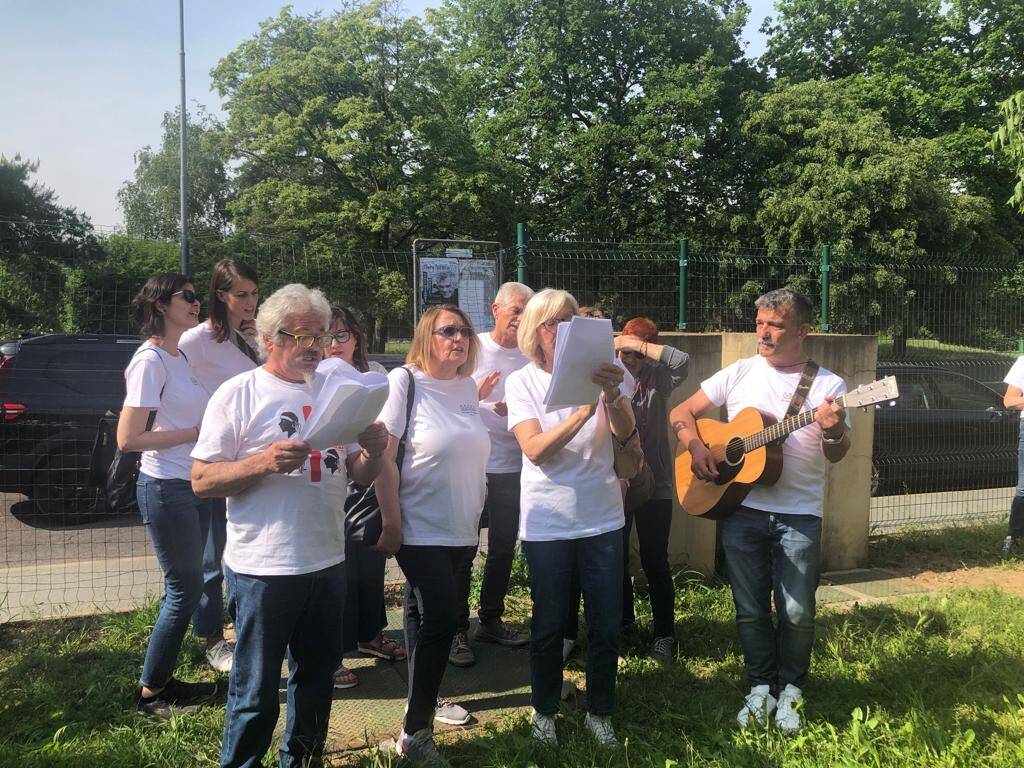 Inaugurata la nuova sede di Casa del Volontariato e il murales dedicato a Peppino Impastato