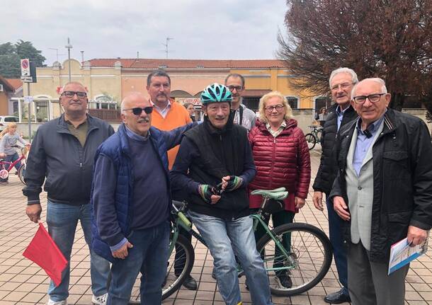 Inaugurazione piste ciclabili al campione Ugo Colombo