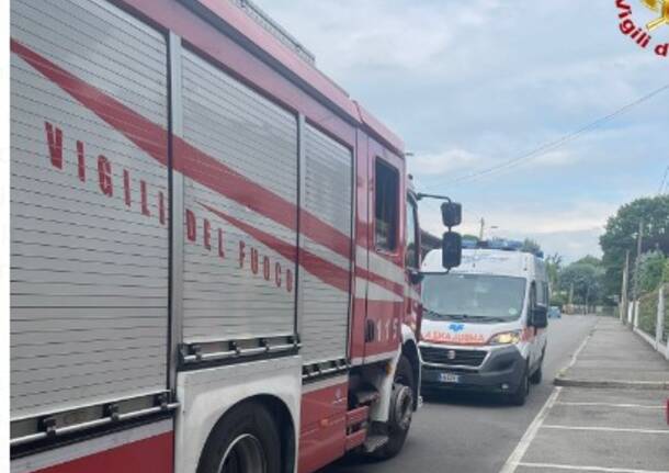 Inveruno vigili del fuoco 