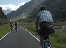 la bicicletta e il badile