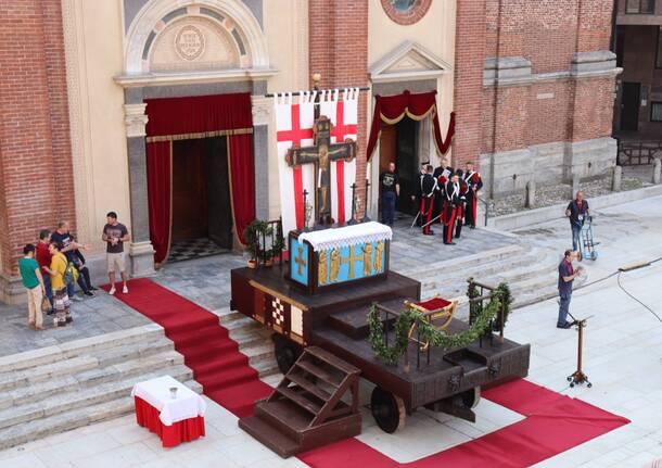 Palio di Legnano 2023 – la messa sul carroccio nelle foto di Francesca Bianchi