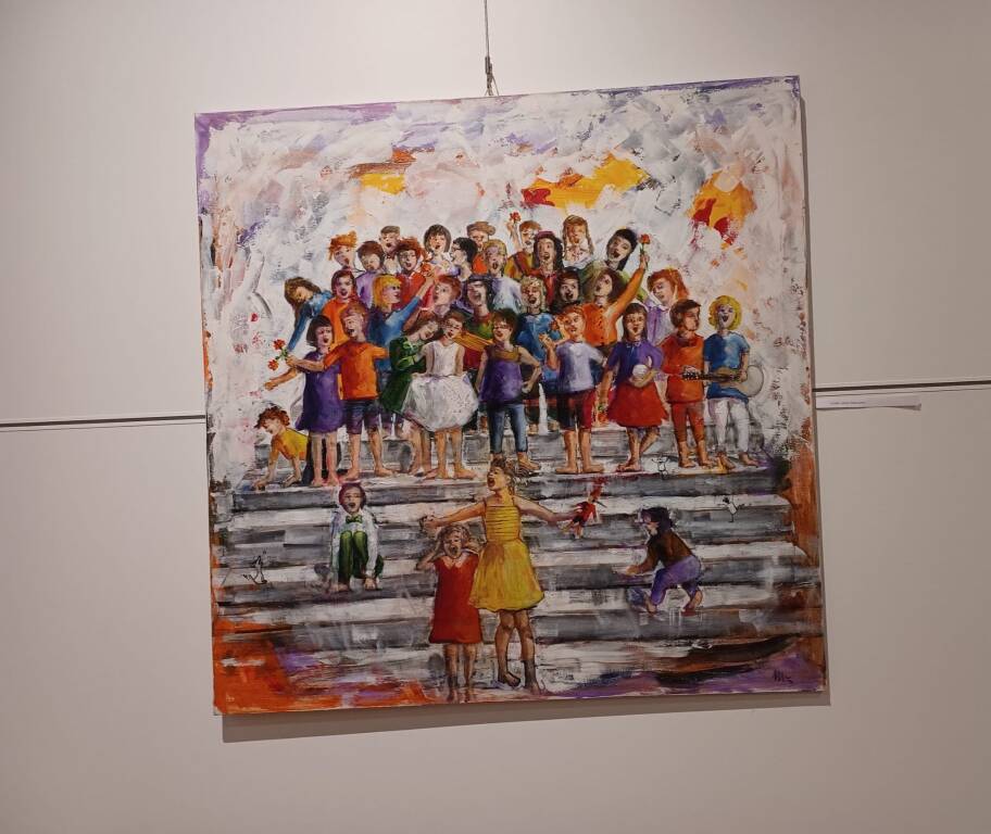 La mostra di Michela Banfi colora gli spazi di sala Nevera
