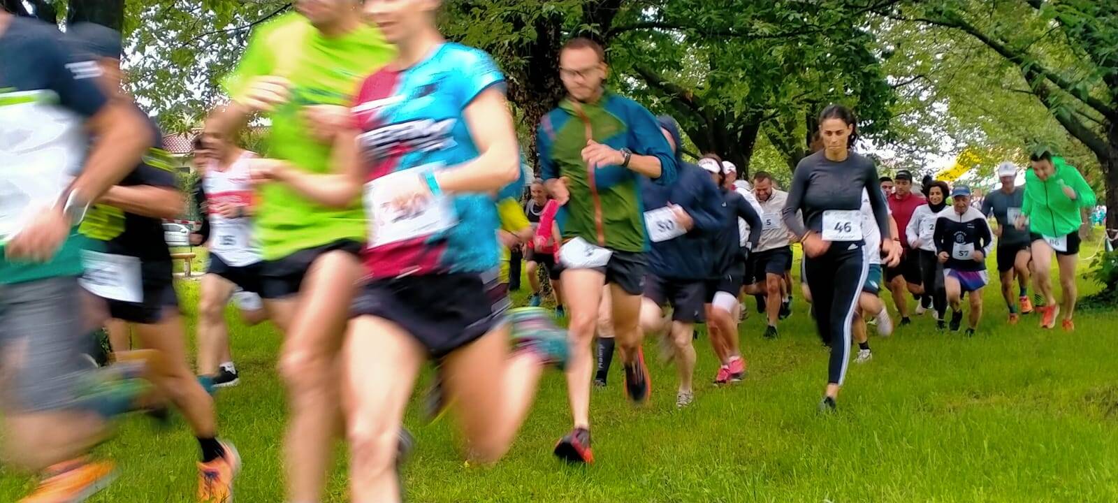 La pioggia non ferma gli impavidi atleti dell'Agrirun