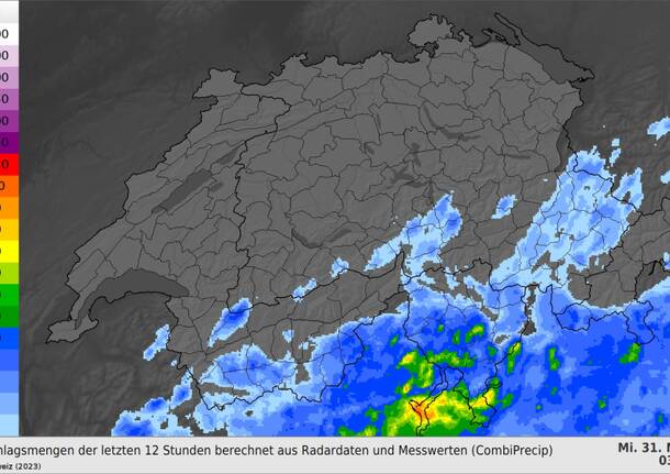 maltempo meteosvizzera