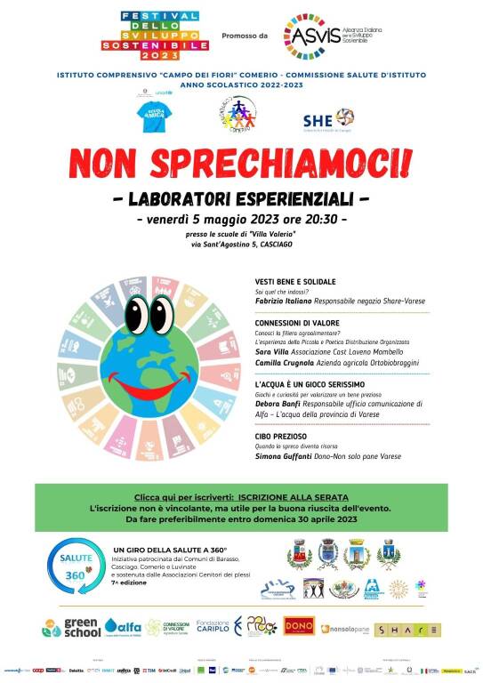 “NON SPRECHIAMOCI”: buone pratiche e buone idee per la sostenibilità