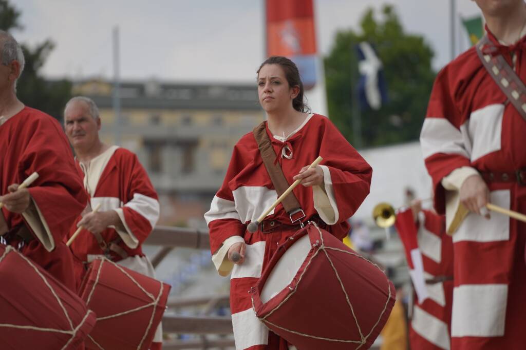 Palio 2023 - Sfilata al campo - Foto di Daniele Zaffaroni