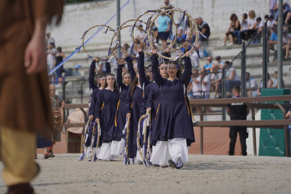 Palio 2023 - Sfilata al campo - Foto di Daniele Zaffaroni