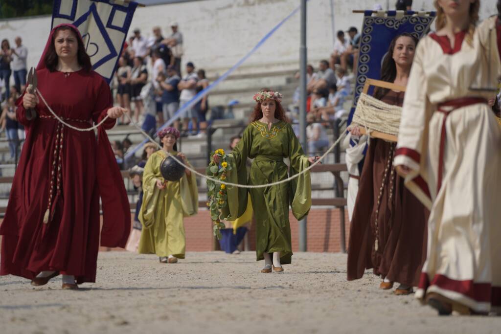 Palio 2023 - Sfilata al campo - Foto di Daniele Zaffaroni