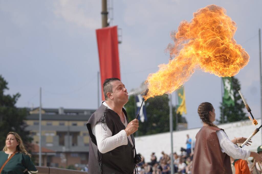 Palio 2023 - Sfilata al campo - Foto di Daniele Zaffaroni