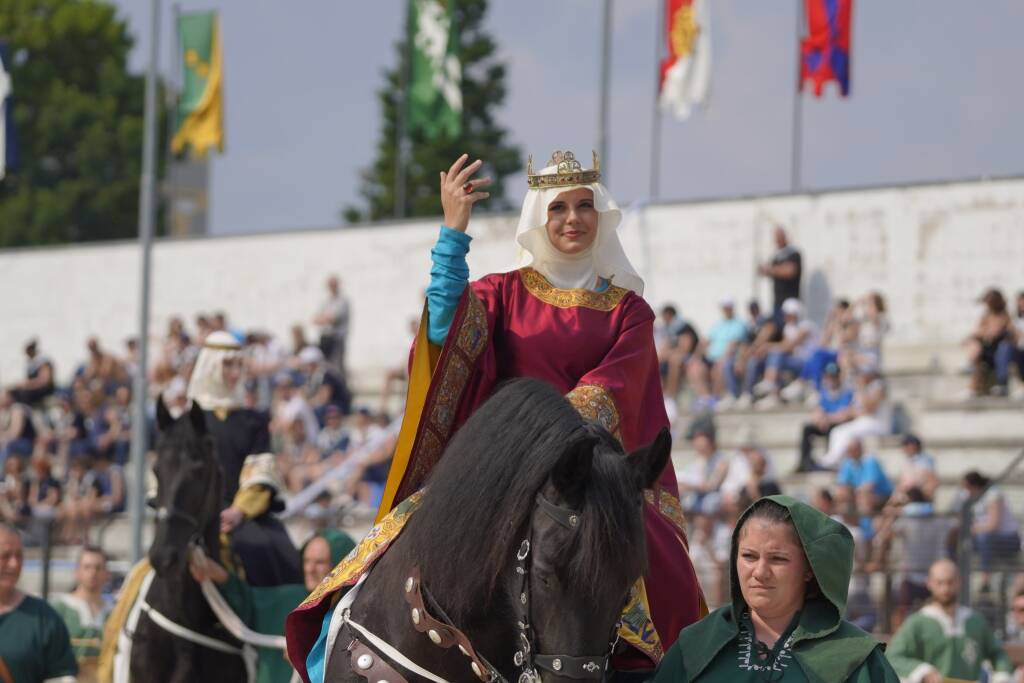 Palio 2023 - Sfilata al campo - Foto di Daniele Zaffaroni