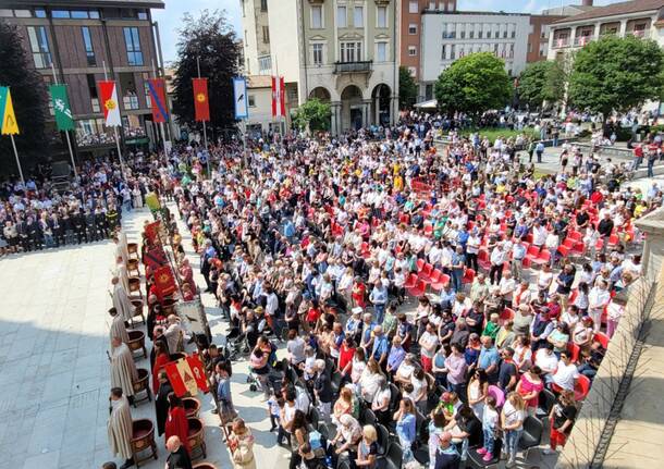 Palio di Legnano 2023 - La messa sul Carroccio