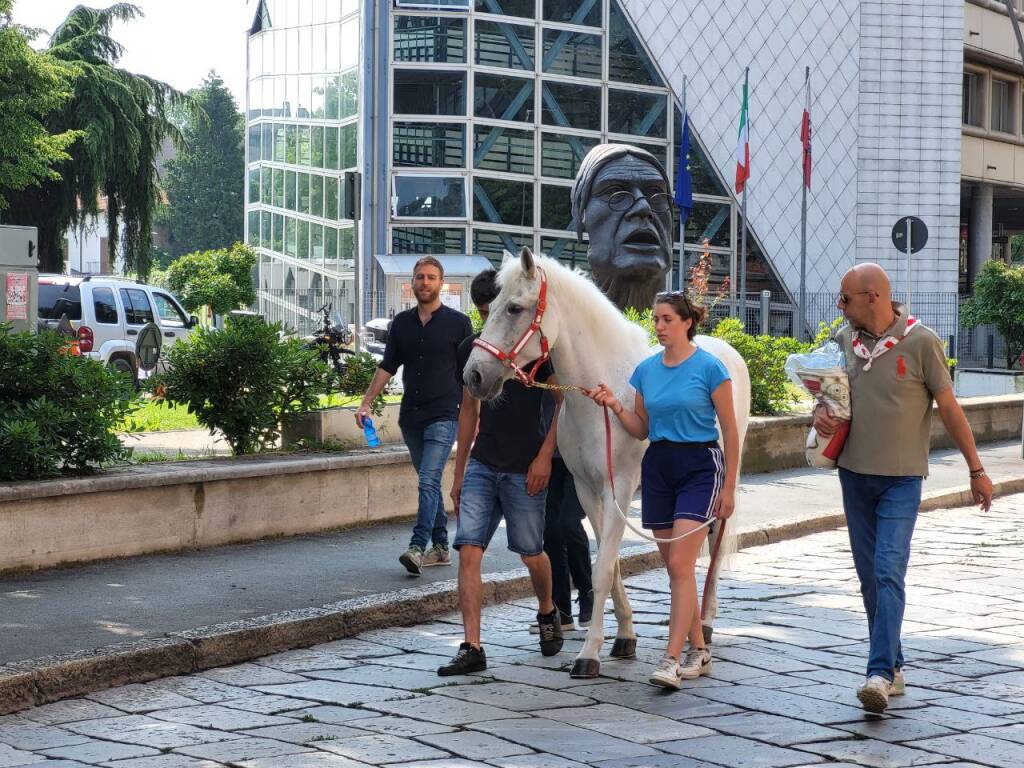 Palio di Legnano 2023 - La messa sul Carroccio