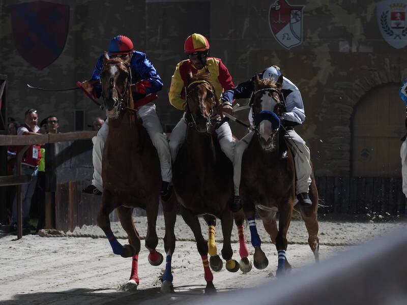 Palio di Legnano 2023, le batterie