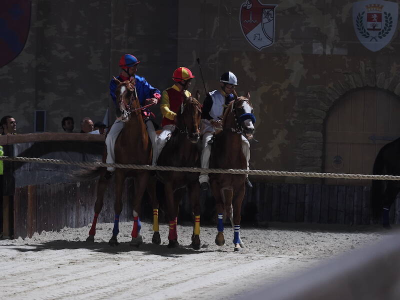 Palio di Legnano 2023, le batterie