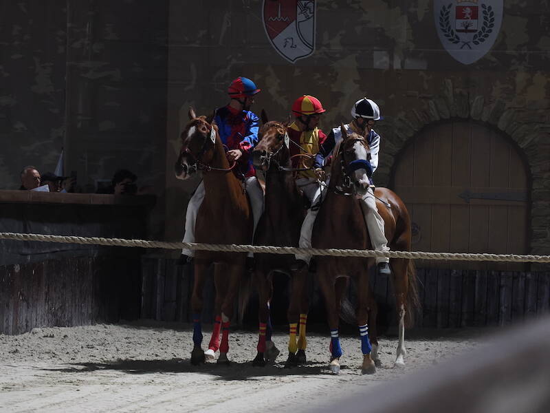 Palio di Legnano 2023, le batterie