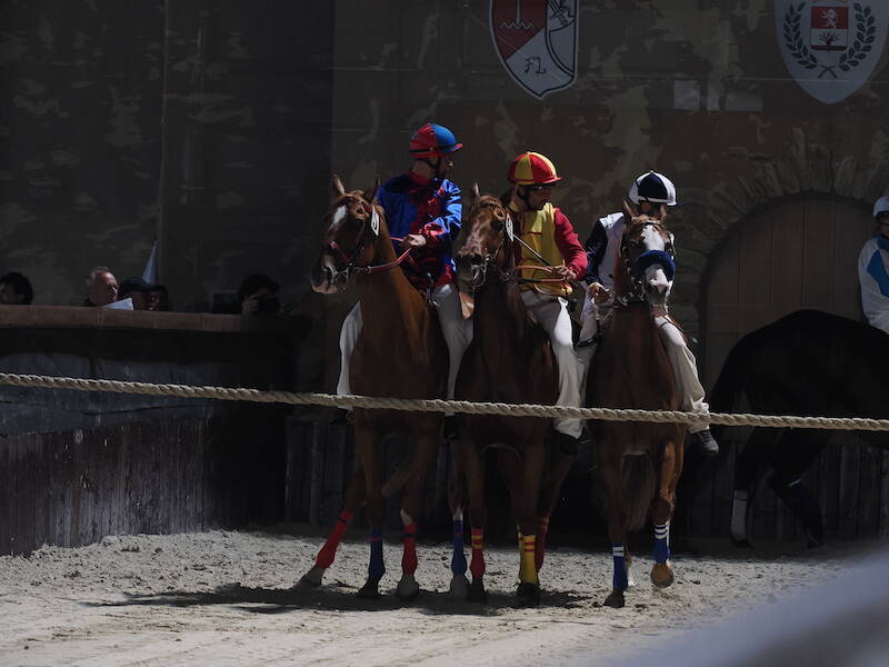 Palio di Legnano 2023, le batterie