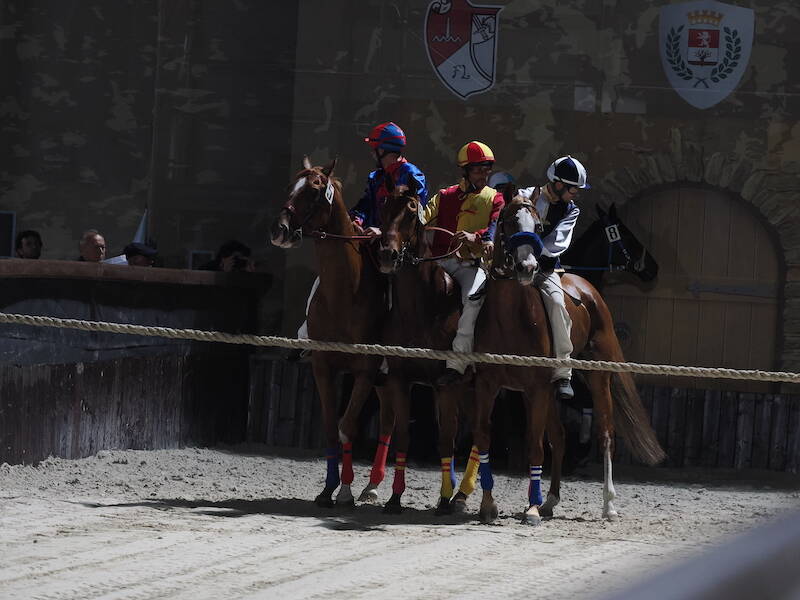 Palio di Legnano 2023, le batterie