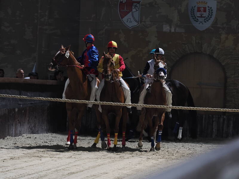 Palio di Legnano 2023, le batterie