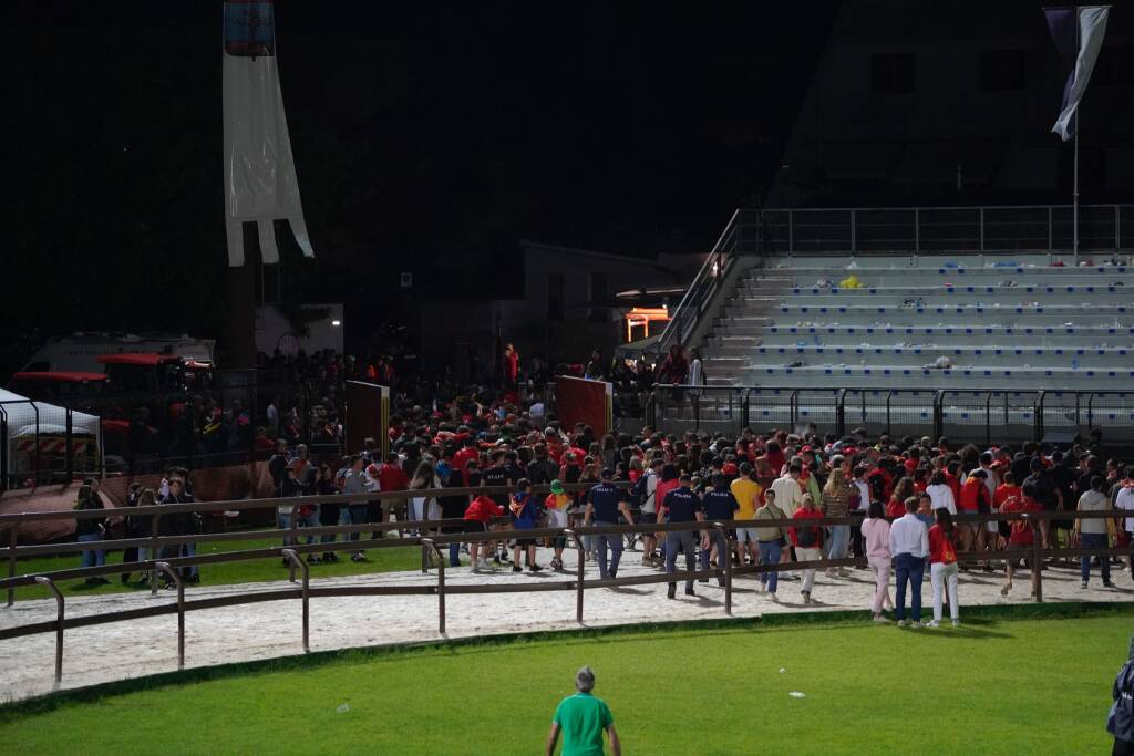 Palio: finale e la vittoria della contrada Legnarello - foto di Daniele Zaffaroni