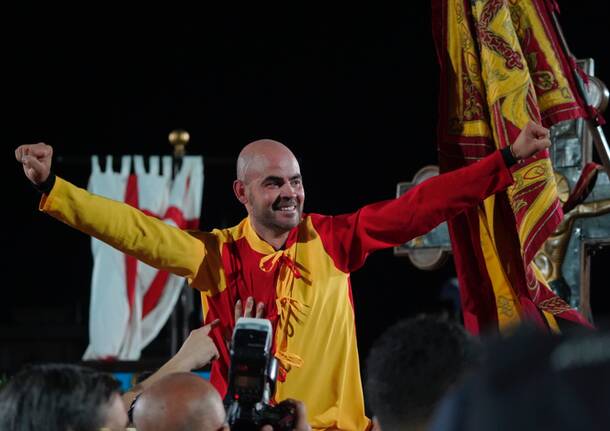 Palio: finale e la vittoria della contrada Legnarello - foto di Daniele Zaffaroni