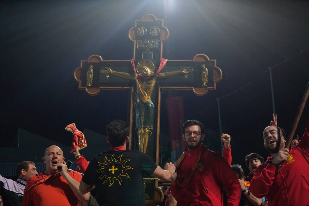 Palio: finale e la vittoria della contrada Legnarello - foto di Daniele Zaffaroni