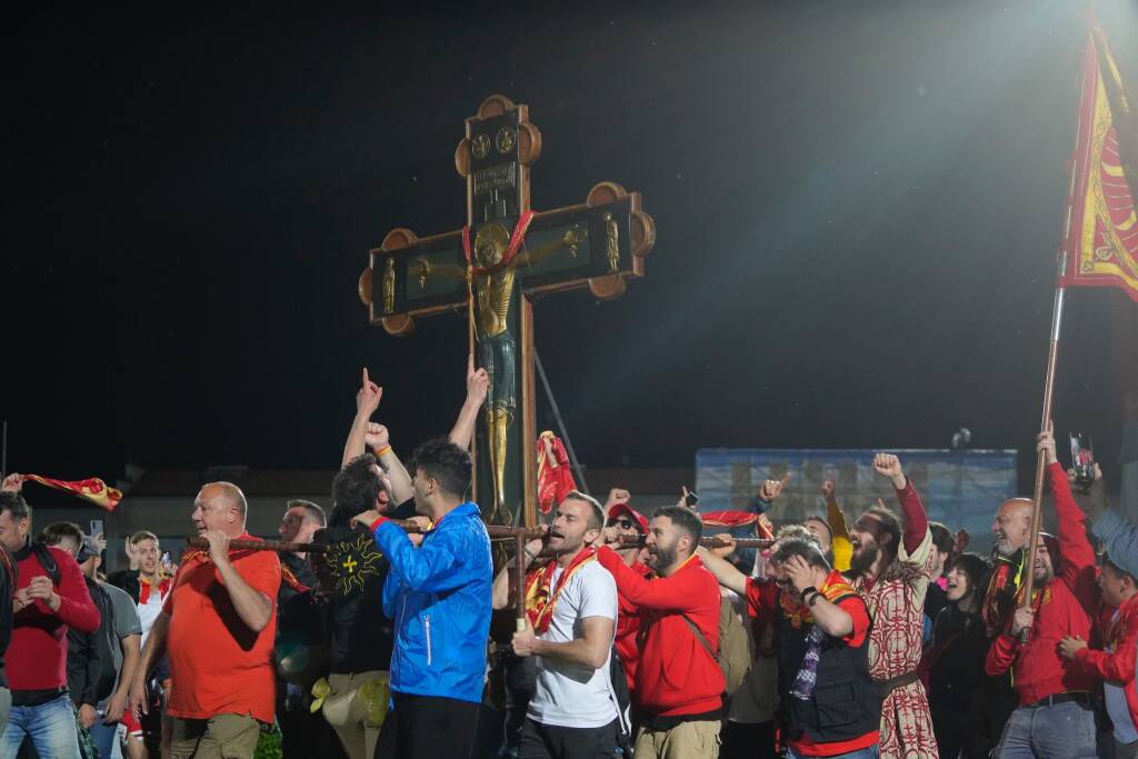 Palio: finale e la vittoria della contrada Legnarello - foto di Daniele Zaffaroni