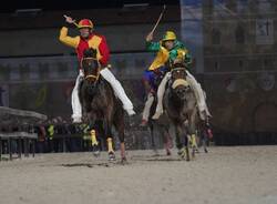 Palio: finale e la vittoria della contrada Legnarello - foto di Daniele Zaffaroni