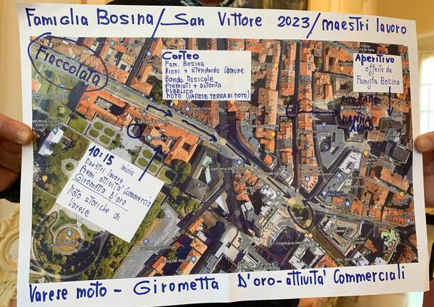 Presentazione girometta d'oro e festa san vittore 2023