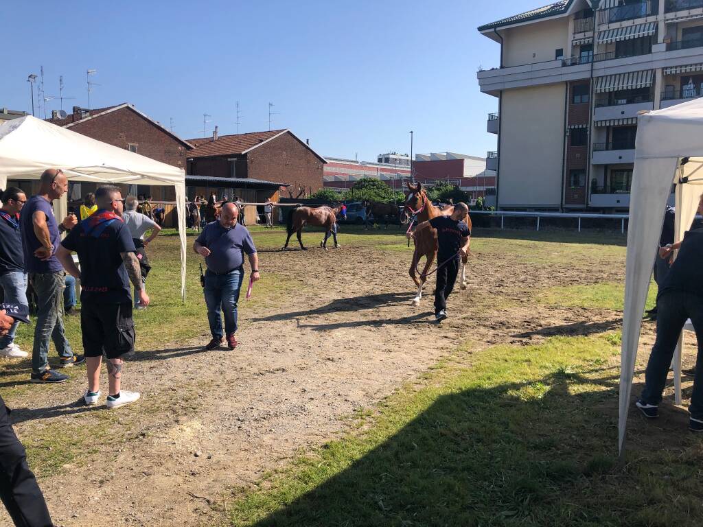 Prove ufficiali al campo del Palio 