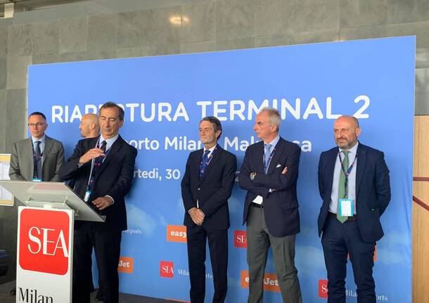 Riapertura Malpensa Terminal 2 30 maggio 2023