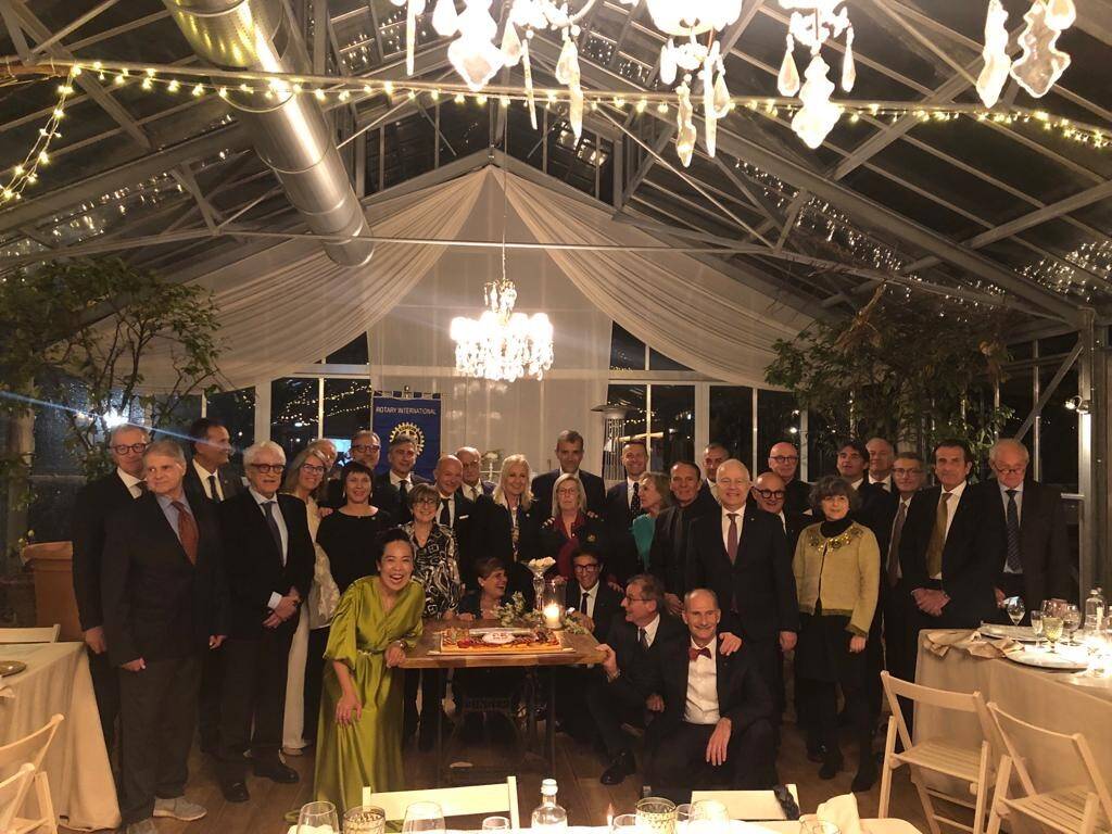 Rotary Club Parchi Alto Milanese festeggia 25 anni dalla sua fondazione