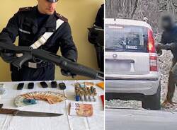 spacco boschivo armi droga vergiate sesto calende