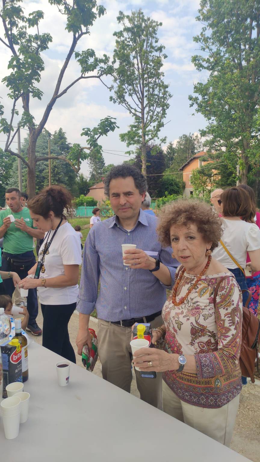 Vedano Olona - L'inaugurazione del parco Quercia rossa