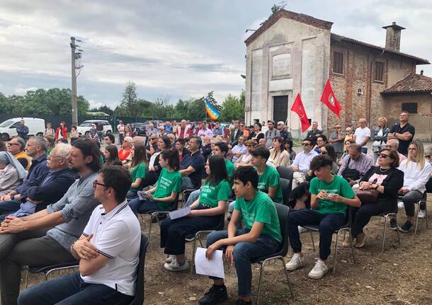 79° anniversario della lotta partigiana alla Cascina Mazzafame di Legnano