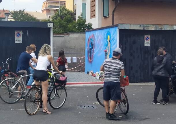 A Senago un murales per Giulia Tramontano