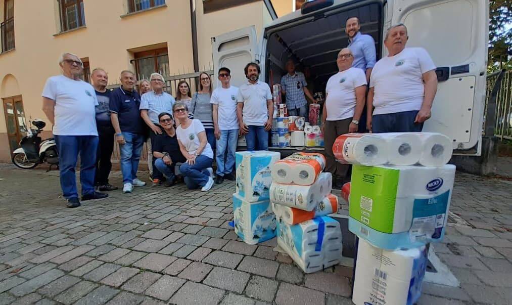 Aiuti da Lonate all'Emilia aluvionata