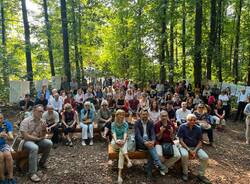 Al Parco Alto Milanese il taglio del nastro della stanza nel bosco  