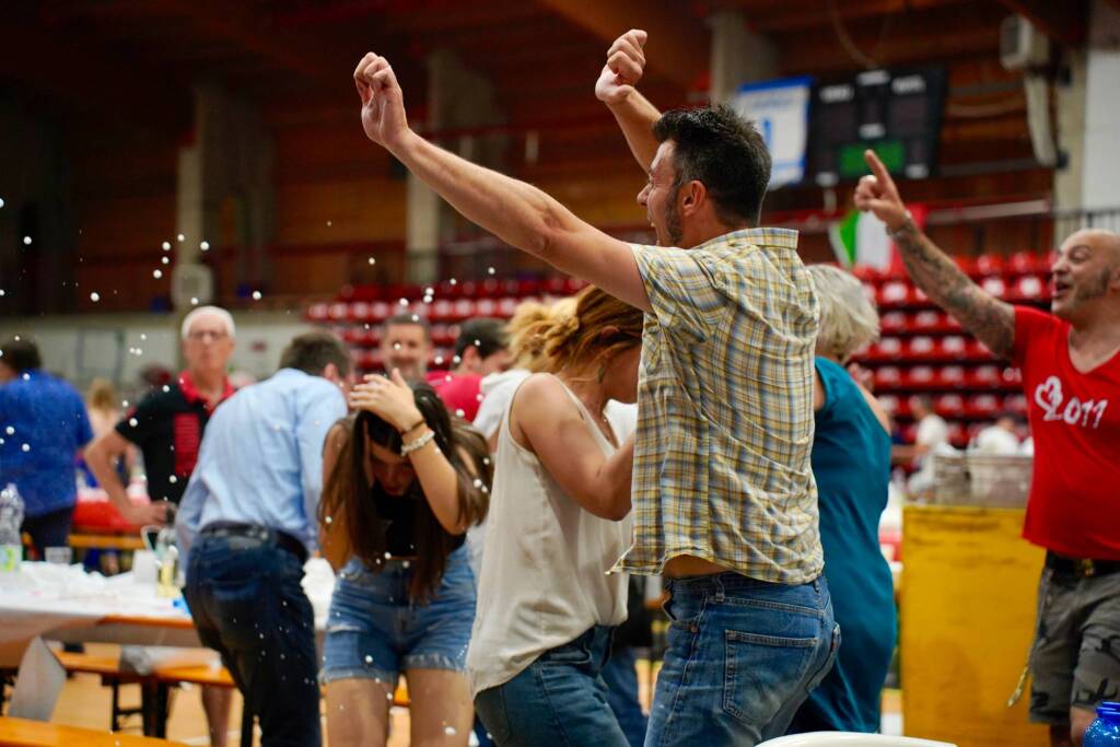 Basket Legnano - La festa di fine stagione al PalaBorsani nelle foto di Daniele Zaffaroni