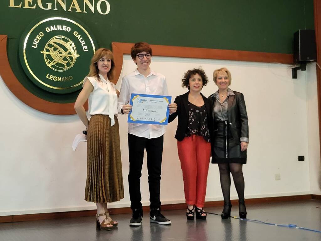 Borse di studio in memoria di Bianca, Pietro e Fiorella e premiazioni degli studenti al Liceo Galilei di Legnano