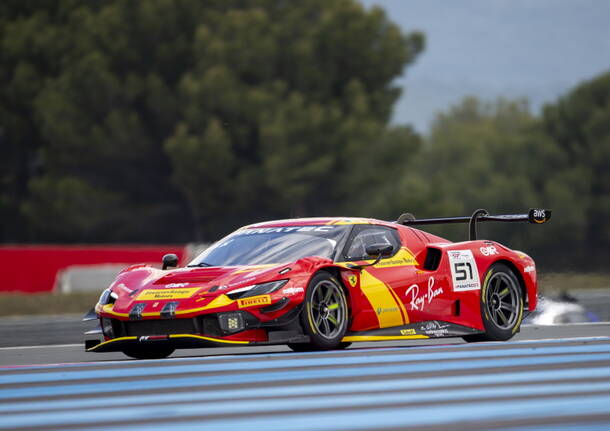 Alessio Rovera in gara al Paul Ricard nel GTWC 2023