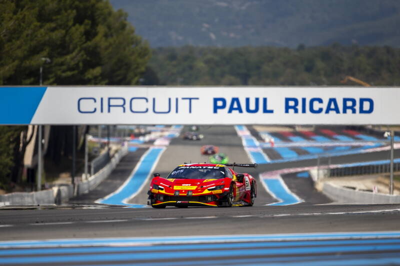 Alessio Rovera in gara al Paul Ricard nel GTWC 2023