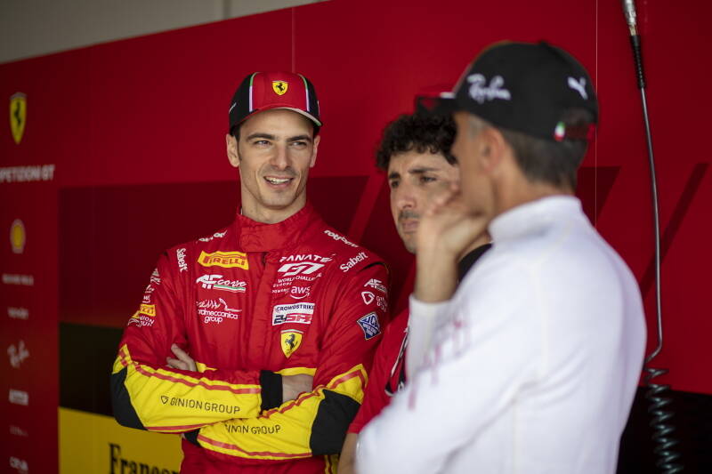 Alessio Rovera in gara al Paul Ricard nel GTWC 2023