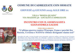 Incontro con il giornalista Gianandrea Gaiani