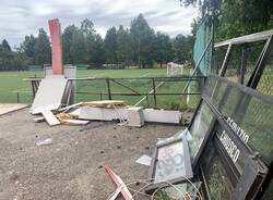 Rimossa la tribuna al Centro Sportivo delle Bustecche