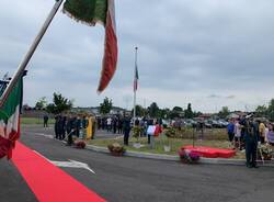 A Cocquio Trevisago inaugurato \"Piazzale Fiamme Gialle\"
