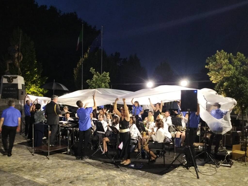 Corpo bandistico San Filippo Neri in festa a Villa Cortese