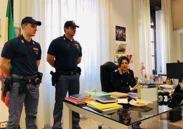 Lions Club Legnano Castello Le Robinie dona due dae alla Polizia di Stato