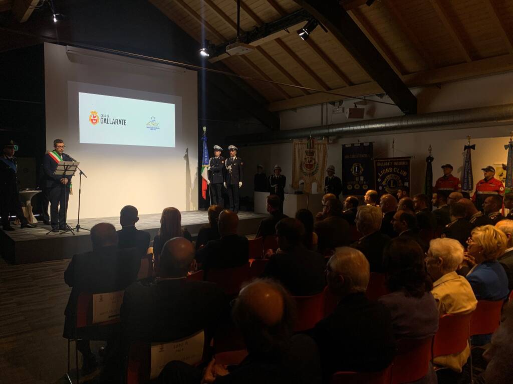 festa per i 156 anni della Polizia Locale di Gallarate